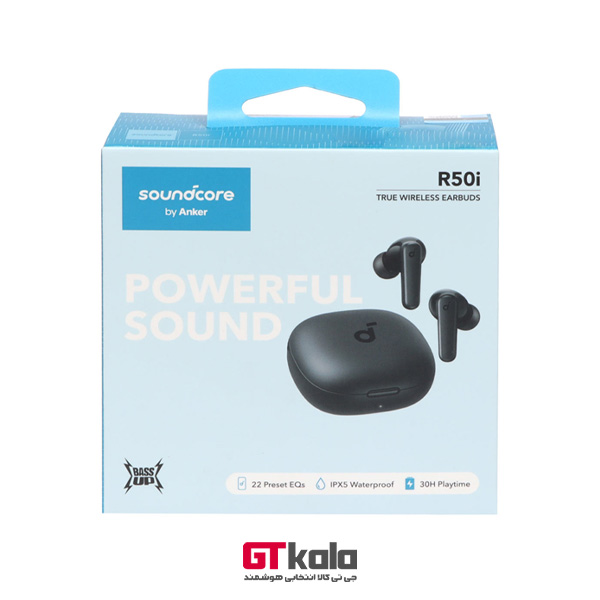 خرید هندزفری بلوتوثی انکر soundcore R50i های کپی | ایرباد مشکی انکر